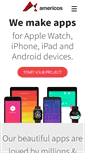 Mobile Screenshot of americostech.com